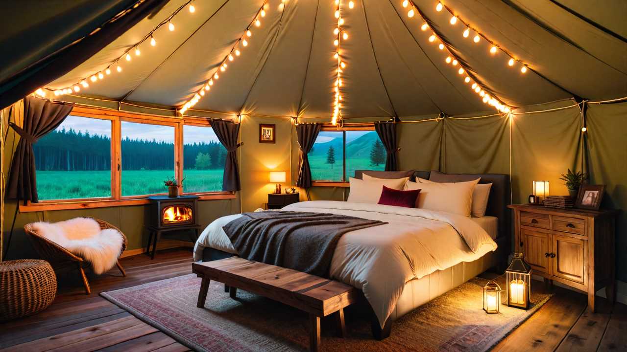 How Can I Make My Glamping Experience More Comfortable?